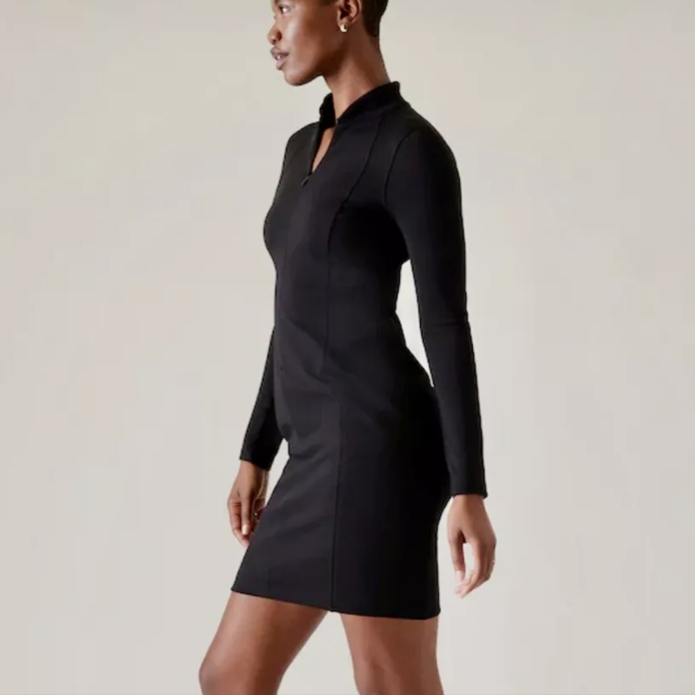 SOLD - Athleta Delancey Skyline Dress (Zip up)